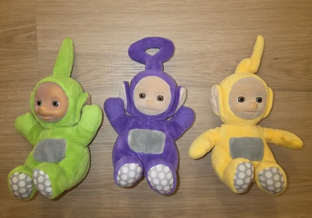 Vintage Teletubby Plush Lot Of Three